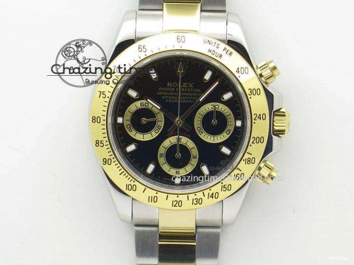 MiroTime 0414 Stretchable Daytona DIW All Black Carbon Noob 1:1 Best Edition Black Dial on Black Nylon Strap SA 2582